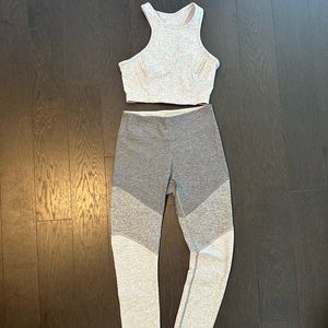 Outdoor Voices workout exercise set top bottom yoga running tank (XS, S)